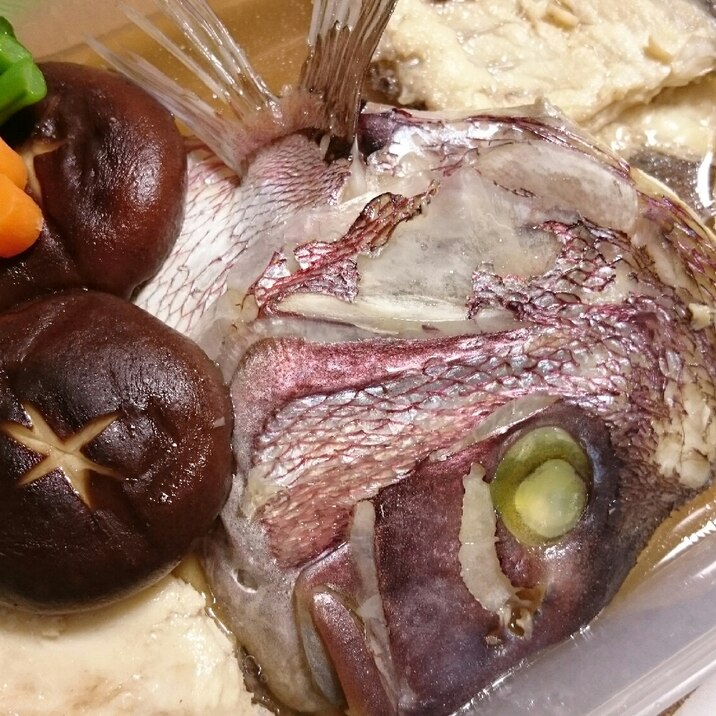 鯛のあっさり煮付け